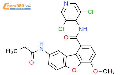 Dibenzofurancarboxamide N Dichloro Pyridinyl