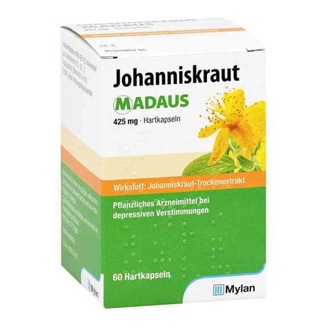 Johanniskraut Madaus 425 Mg Hartkapseln 60 Stk