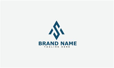 sa logo design template vector graphic branding element  vector