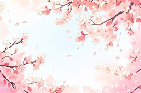 Premium Photo | Cherry blossom wallpaper for the spring season