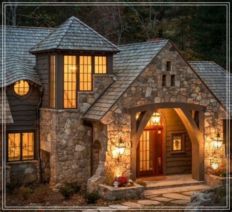 25 Diseños de Fachadas de Casas en Piedra Comenta cuál te gusta más