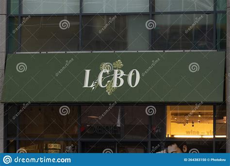 Lcbo Sign In Canada Editorial Image Image Of Control 264383150