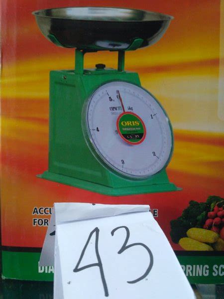 Jual Timbangan Duduk Jarum Kg Dial Spring Scale Loris Pengukur Berat