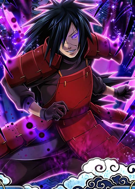 Madara Uchiha Poster By Onepiecetreasure Displate Madara Uchiha