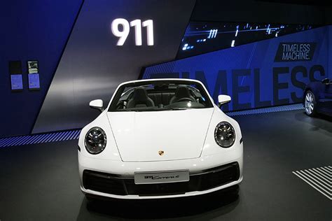 2019法蘭克福車展：porsche新一代911 Carrera 4及carrera 4 Cabriolet首演，taycan機械結構展出