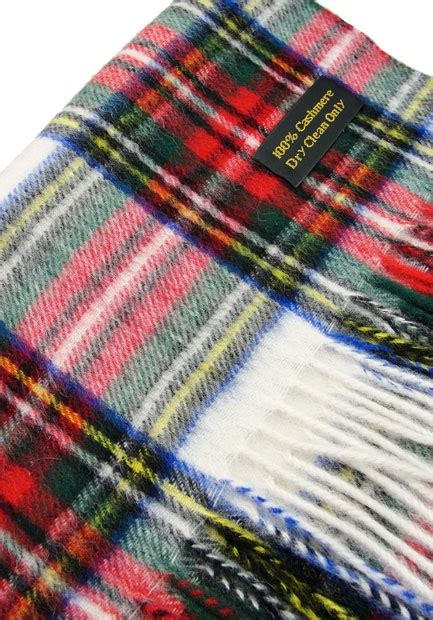 Harvie Hudson Tartan Fashion Plaid Cashmere Scarf Plaid