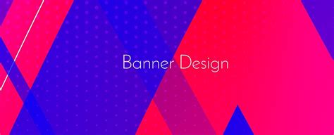 Abstract Geometric Purple Modern Stylish Smooth Dark Banner Background