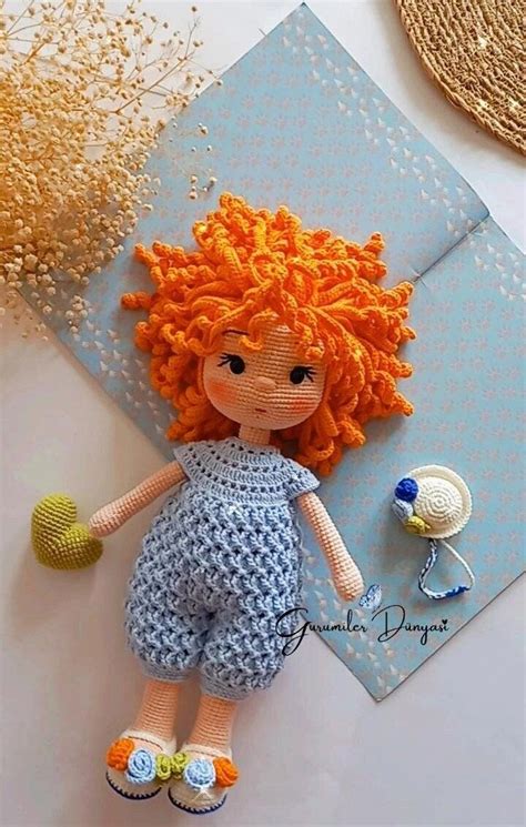 Crochet Doll Pattern PortakalÇiçeği Crochet Pattern Doll In Pdf Englishamigurumi Doll Pattern