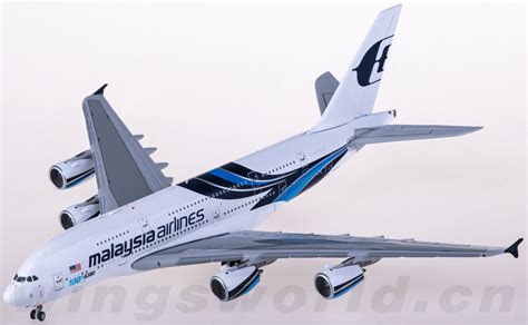 XX40050 Malaysia Airlines 马来西亚航空 Airbus A380 9M MNF JC Wings 1 400 飞机模型世界