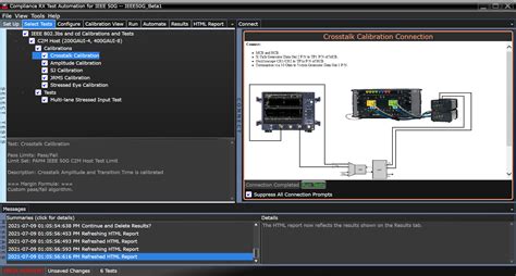 M8091BSCA Electrical Receiver Conformance Test Application For IEEE 802