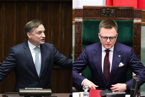 Ziobro napisał list do Hołowni Nie zamierzałem uchylać się od tego