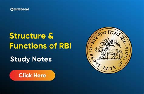 Structure Functions Of RBI Organisational Structure Of RBI