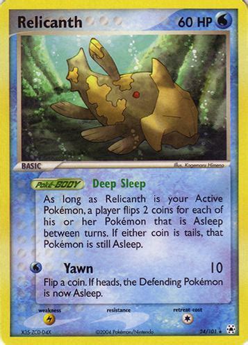 Relicanth Card