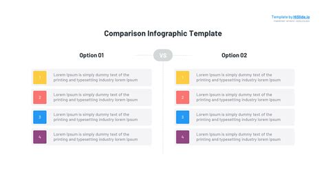 Comparison Ppt Template Slide Free Download