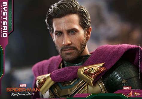 確定新增傑克葛倫霍頭雕配件鋼鐵人與索爾的合體 Hot Toys MMS556 蜘蛛人離家日神秘客 Mysterio 1