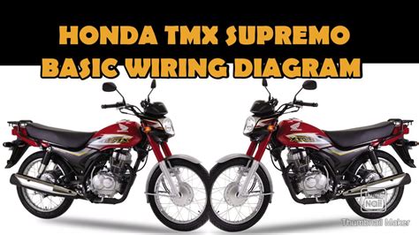 Honda Supremo Basic Wiring Diagram Motorcyclewiring Wiringproblem