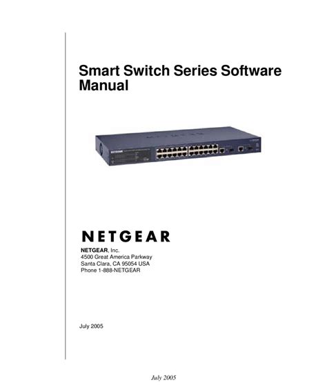 Netgear GS724T User Manual by 4K SDCA - Issuu