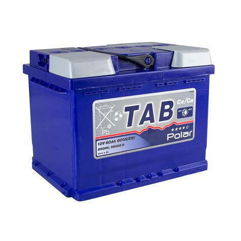 ᐉ Акумулятор TAB Polar Blue 60 Ah/12V 1 плюс зліва • Краща ціна в Києві ...