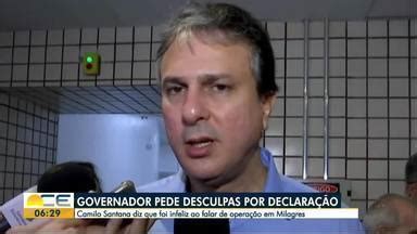 Bom Dia Cear Governador Pede Desculpas Por Declara O Feita Globoplay