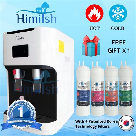 Midea Hot Cold Mild Alkaline Water Dispenser Model X X With Patented Korea Water Filter