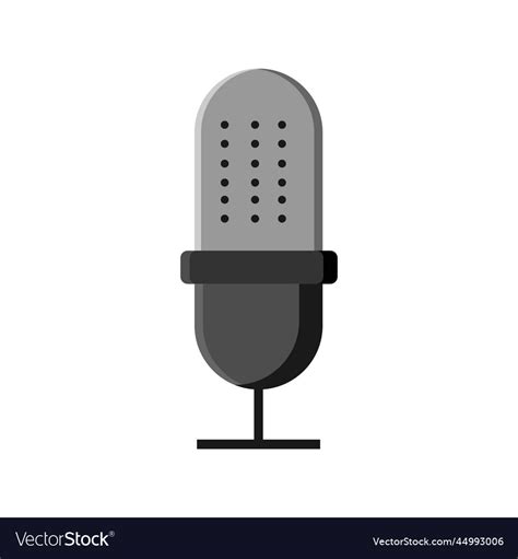 microphone royalty  vector image vectorstock