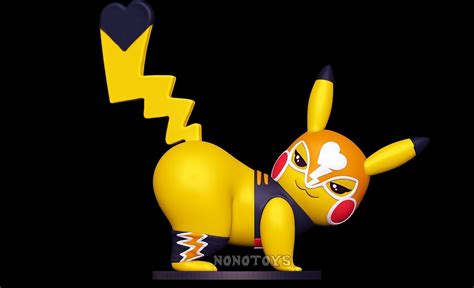 Pikachu Libre Nsfw 3d Model 3d Printable Cgtrader