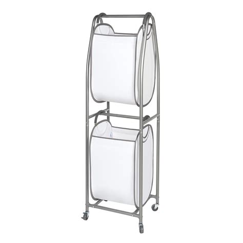 2 Tier Laundry Sorter By Neatfreak Laundry Hamper With Wheels 2 X