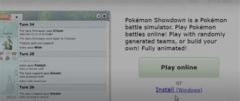 What Is Pokemon Showdown Battle Simulator Touch Tap Play