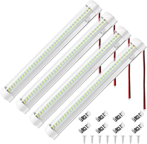 Caxmtu 12V LED Lichtleiste für den Innenbereich 12 Volt Led Lampen 72