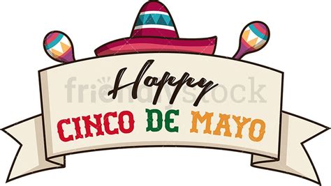 Happy Cinco De Mayo Cartoon Vector Clipart - FriendlyStock