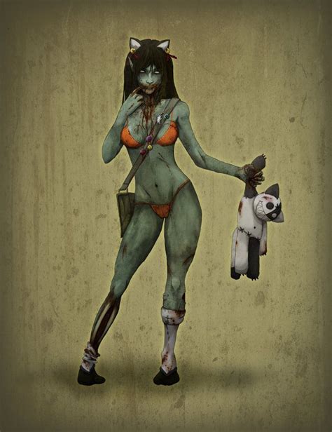 Zombie Bikini By Masacrar On DeviantArt Zombie Deviantart Bikinis