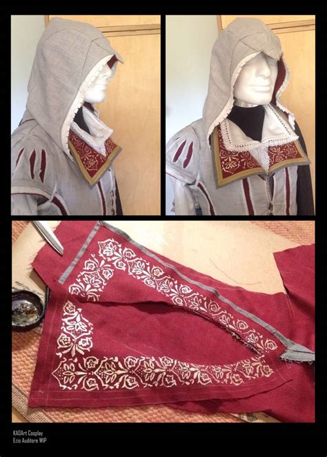 Ezio Auditore Cosplay Wip4 Assassins Creed 2 By Kadart Cosplay On