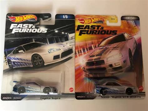 Hot Wheels Skyline Supra Rapido Y Furioso Cuotas sin interés