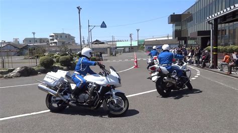 三重県警白バイ隊 デモンストレーション走行 Youtube