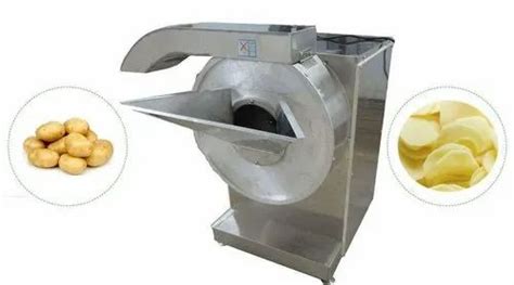 Automatic Stainless Steel Potato Chips Slicer Machine 0 5 Hp At Rs