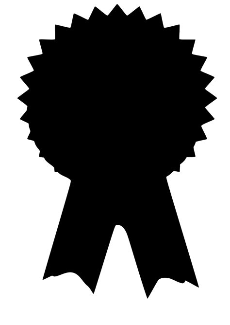 Award Ribbon Silhouette