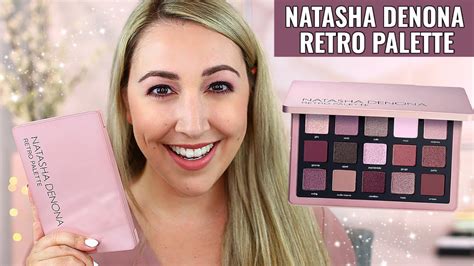 New Natasha Denona Retro Palette Review Swatches Tutorial Youtube