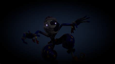 Moondrop Fnaf 9 Security Breach Download Free 3d Model By