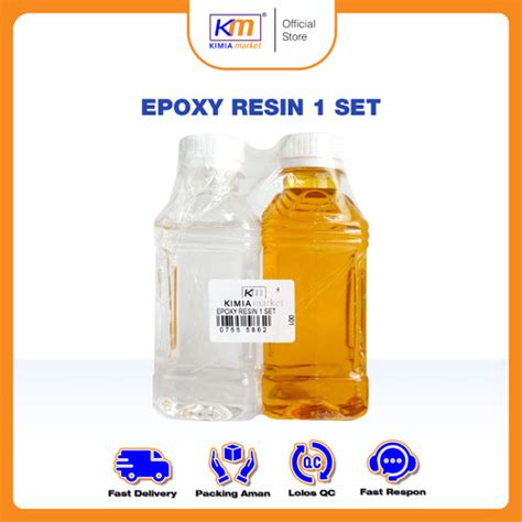 Jual Epoxy Resin Set A Dan Hardener Set B Atau Bahan Untuk Coating