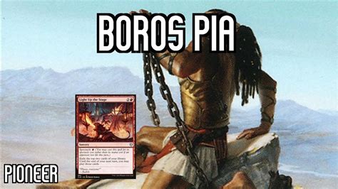 The Very Best Boros Aggro Brew Boros Pia Pioneer Mtgo Youtube