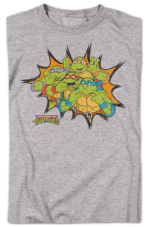 Funny Faces Teenage Mutant Ninja Turtles T-Shirt