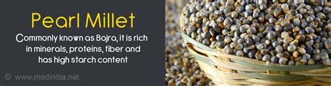 Health Benefits Of Pearl Millet