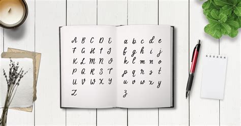 hand lettering bullet journal fonts   easily