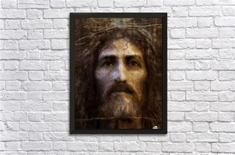 Christ Face Reconstruction By Artofcaelia Wall Art