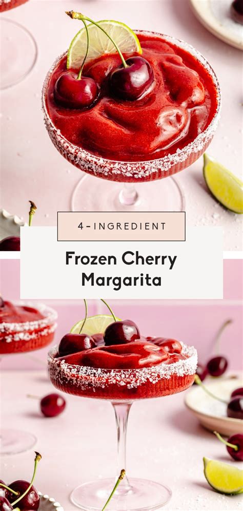 Frozen Cherry Margarita Ambitious Kitchen