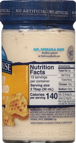 Litehouse Honey Mustard Dressing And Dip 13 Fl Oz Frys Food Stores