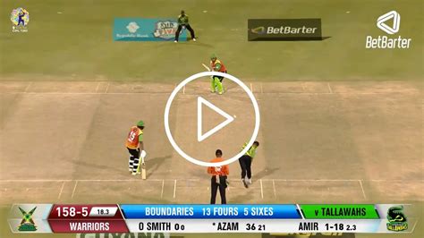 Watch 6 4 6 Azam Khan Goes Big Against Mohammad Amir In CPL 2023