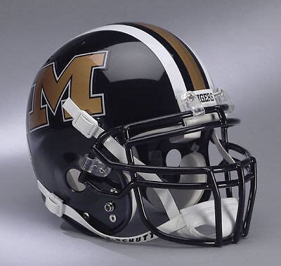 MISSOURI TIGERS NCAA Schutt XP Full Size AUTHENTIC Gameday Football Helmet | eBay