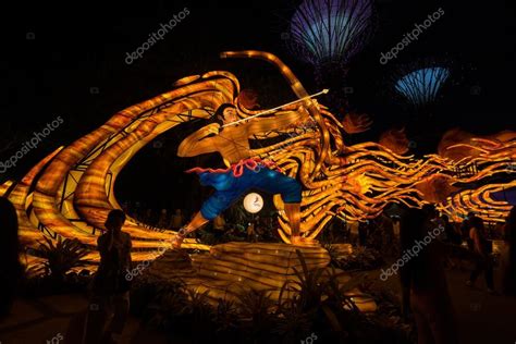 Lanterns at Mid Autumn festival in Singapore – Stock Editorial Photo ...