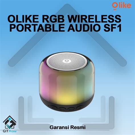 Jual Olike Sf Bluetooth Speaker Rgb Wireless Portable Audio Tws